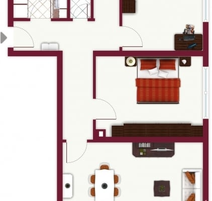 3-Zimmer Wohnung