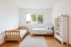 3-Zimmer-Wohnung im Erdgeschoss mit Balkon - Einrichtungsbeispiel