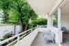 3-Zimmer-Wohnung im Erdgeschoss mit Balkon - Einrichtungsbeispiel