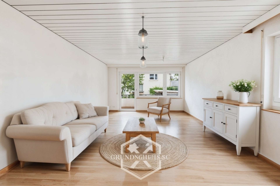 3-Zimmer-Wohnung im Erdgeschoss mit Balkon, 71686 Remseck am Neckar, Erdgeschosswohnung