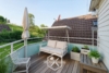 Top-sanierte Maisonette-Wohnung mit Balkon - Einrichtungsbeispiel