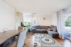 Sonnige 3-Zimmer-Wohnung mit weitläufigem Balkon - Wohn- und Essbereich