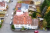 Renditestarkes 3-Familienhaus mit Gewerbeanbau - Luftaufnahme