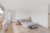 Vollmöblierte 1,5-Zimmer-Wohnung mit großem Balkon - Schlafbereich