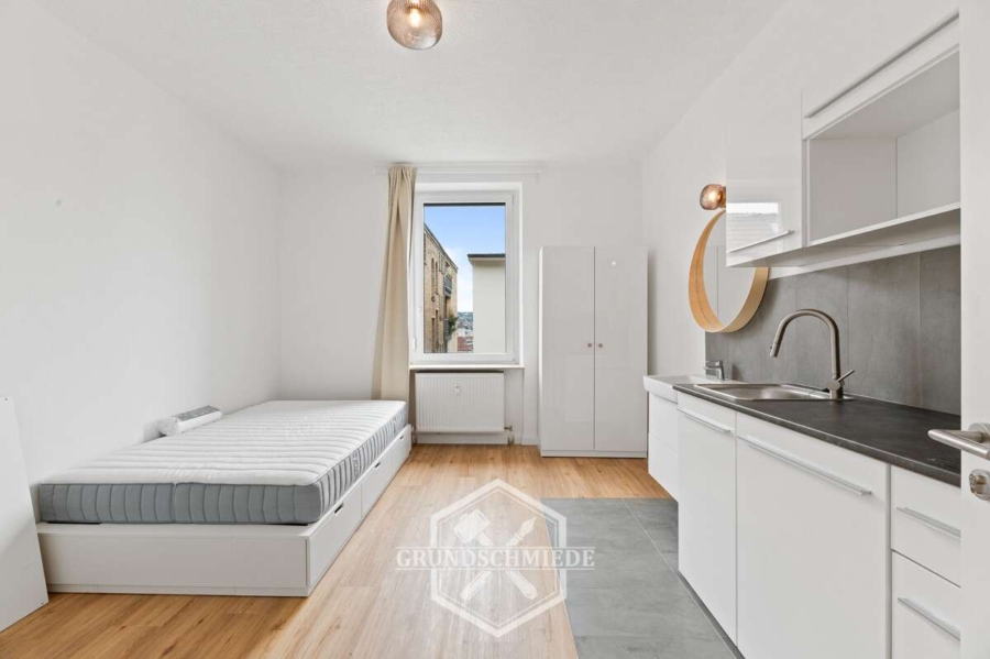 Möbliertes Apartment mit Küche in bester Lage, 70182 Stuttgart, Etagenwohnung