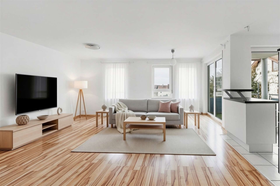 Komfortabel wohnen – 4-Zimmer-Wohnung mit Balkon, 71111 Waldenbuch, Etagenwohnung