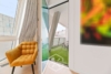 Urban living at it´s best: Exklusive vollmöblierte 2-Zimmer-Wohnung - Loggia