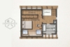 Attraktive 2-Zimmer-DG-Maisonette in absolut ruhiger Lage - Grundriss DG 2