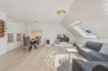 Attraktive 2-Zimmer-DG-Maisonette in absolut ruhiger Lage - Wohnbereich