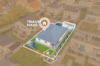 Altersgerechtes Traumhaus mit großem Garten - Luftbild